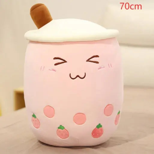 Adorable Bubble Tea Plush Pillow – Soft Stuffed Boba Cup Toy & Kids Gift - view 15