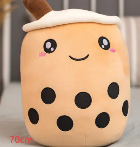 Adorable Bubble Tea Plush Pillow – Soft Stuffed Boba Cup Toy & Kids Gift - view 10