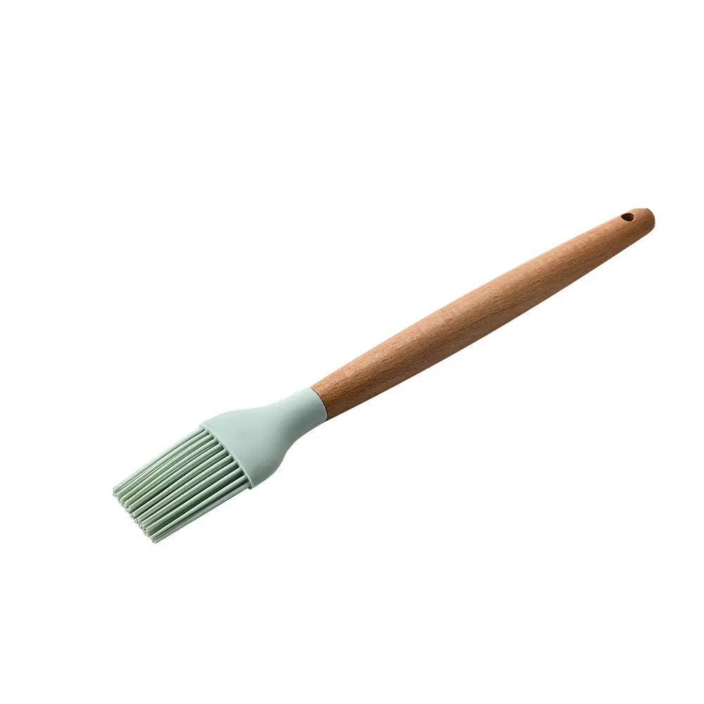 Silicone & Wood Handle Kitchen Utensil Set – Heat-Resistant Cooking Tools - view 25