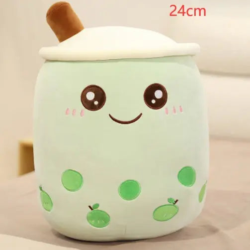 Adorable Bubble Tea Plush Pillow – Soft Stuffed Boba Cup Toy & Kids Gift - view 12
