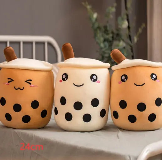 Adorable Bubble Tea Plush Pillow – Soft Stuffed Boba Cup Toy & Kids Gift - view 11