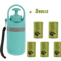 Dog Pooper Scooper with Built-In Bag Dispenser – Portable 8-Claw Pet Waste Picker - view 13