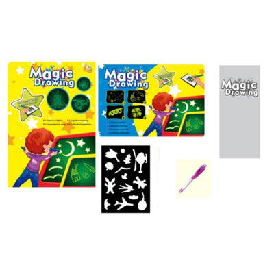 Screen-free glow drawing toy for kids ages 4 and up