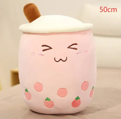 Adorable Bubble Tea Plush Pillow – Soft Stuffed Boba Cup Toy & Kids Gift - view 14
