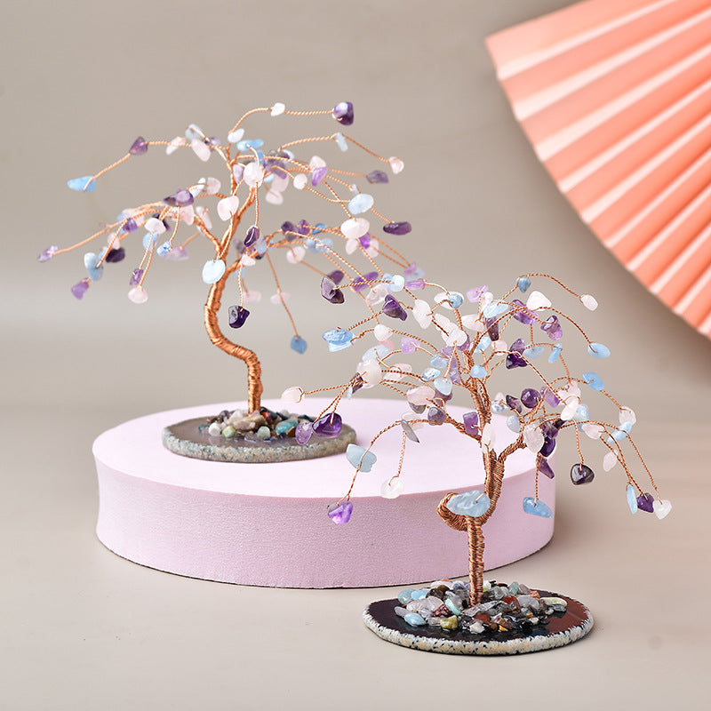 Natural White Crystal Cluster Decoration – Raw Crystal Home & Office Decor – product photo