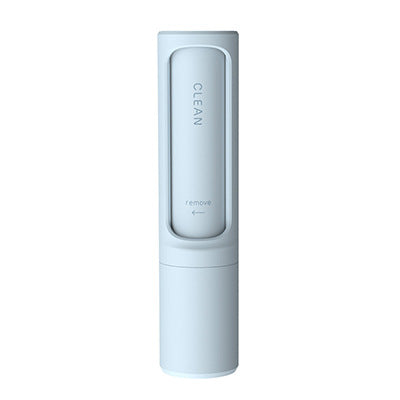 Reusable pet hair remover brush shown in available color variants