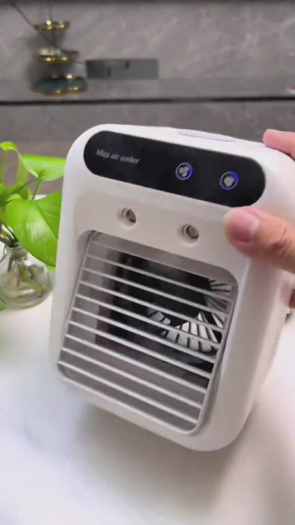 Portable USB Air Cooler Fan – Personal Evaporative Cooler with Humidifier